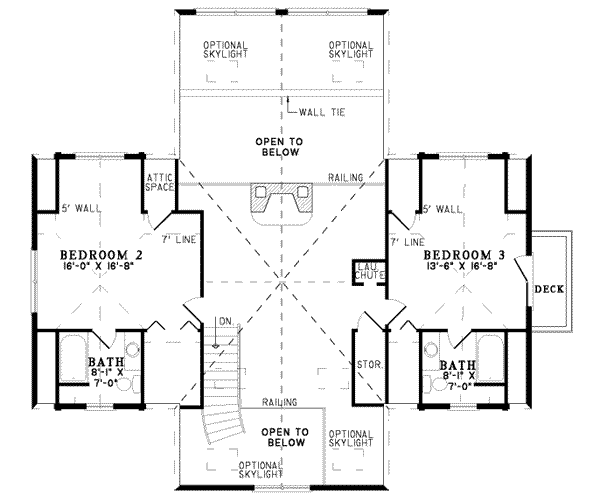 upper floor house blueprint