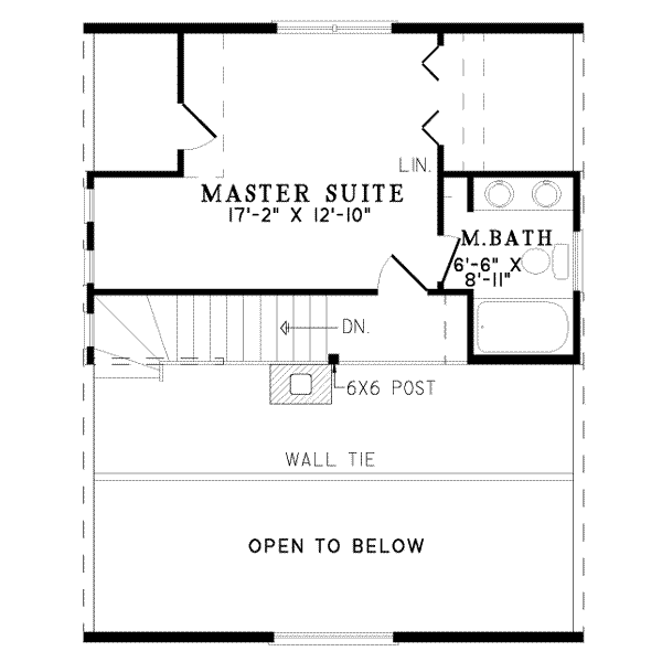 upper floor house blueprint