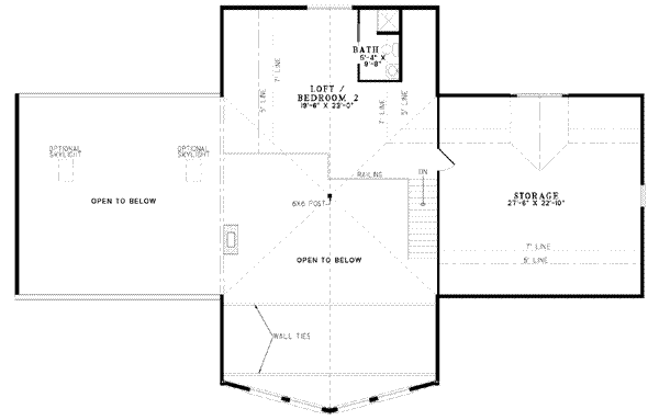 upper floor house blueprint