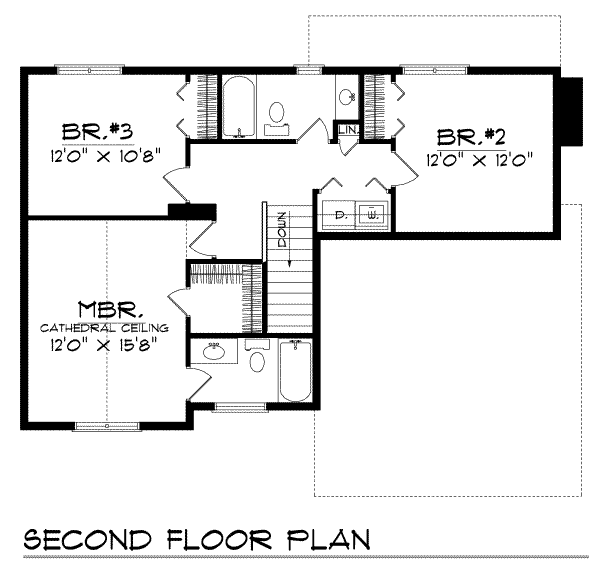 upper floor house blueprint