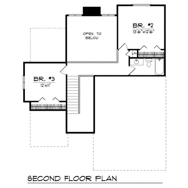 upper floor house blueprint