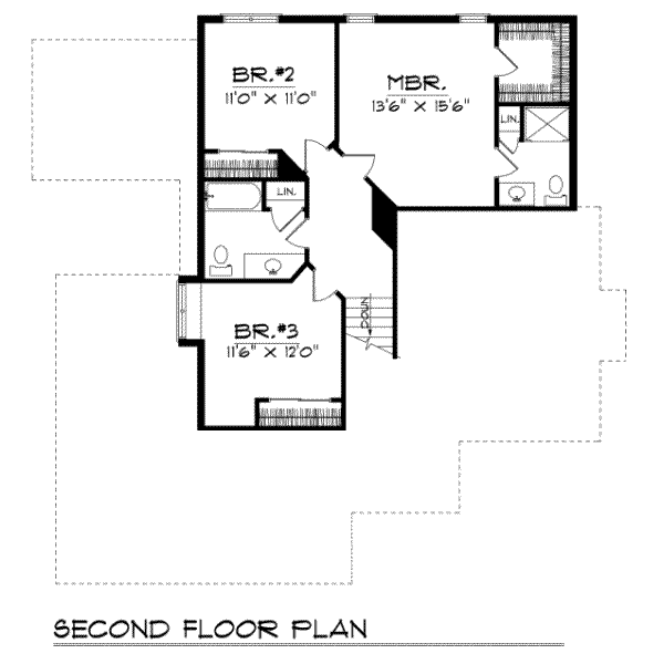 upper floor house blueprint