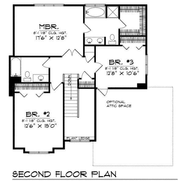 upper floor house blueprint