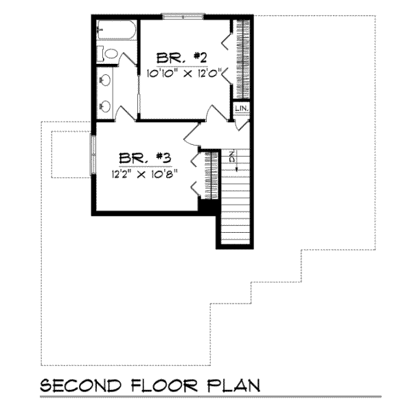 upper floor house blueprint