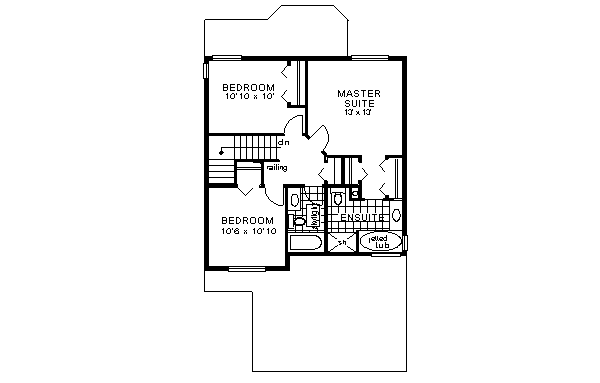 upper floor house blueprint