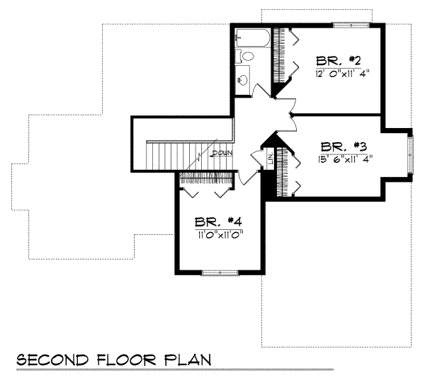 upper floor house blueprint