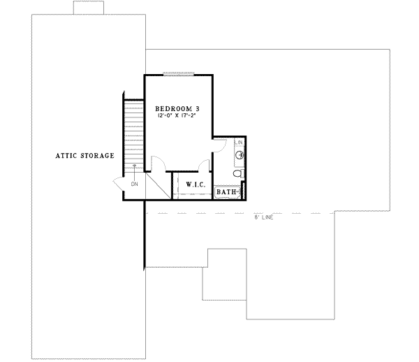 upper floor house blueprint