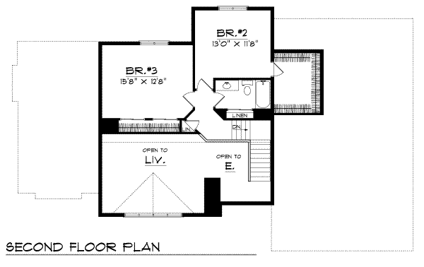 upper floor house blueprint