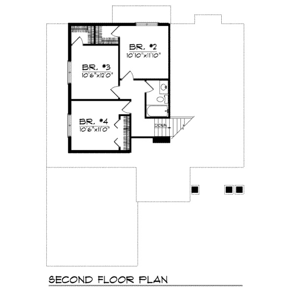 upper floor house blueprint