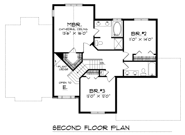 upper floor house blueprint
