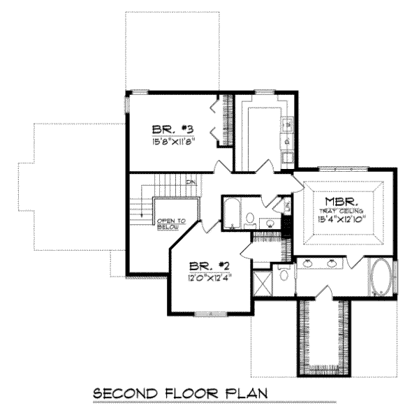 upper floor house blueprint