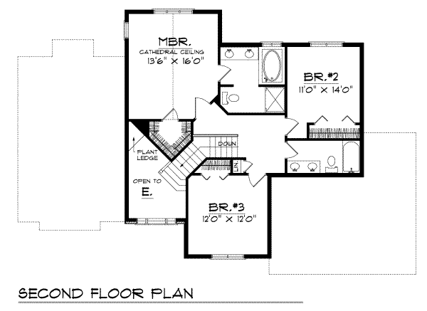 upper floor house blueprint