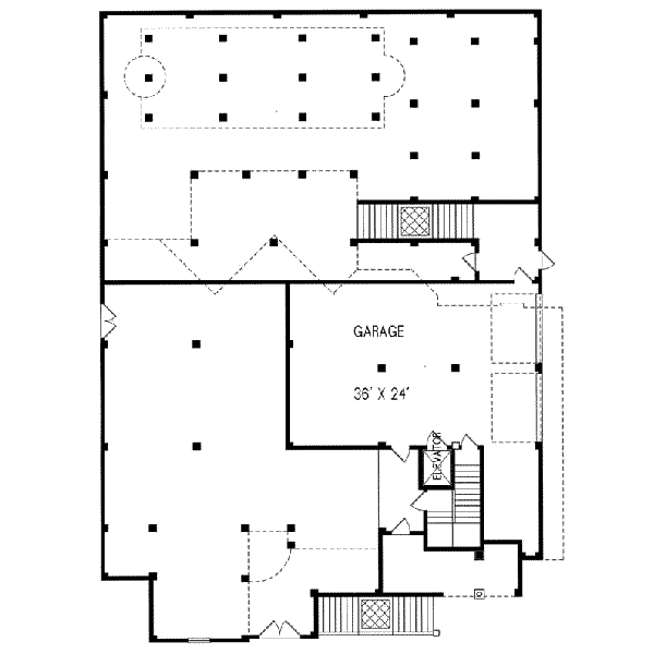 extra floor house blueprint