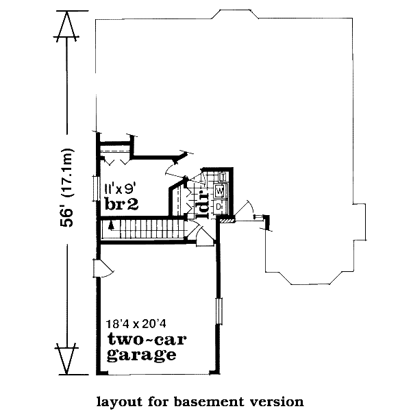 extra floor house blueprint