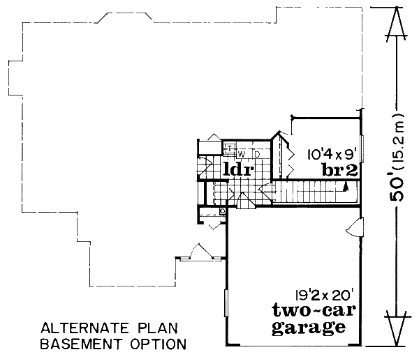 extra floor house blueprint
