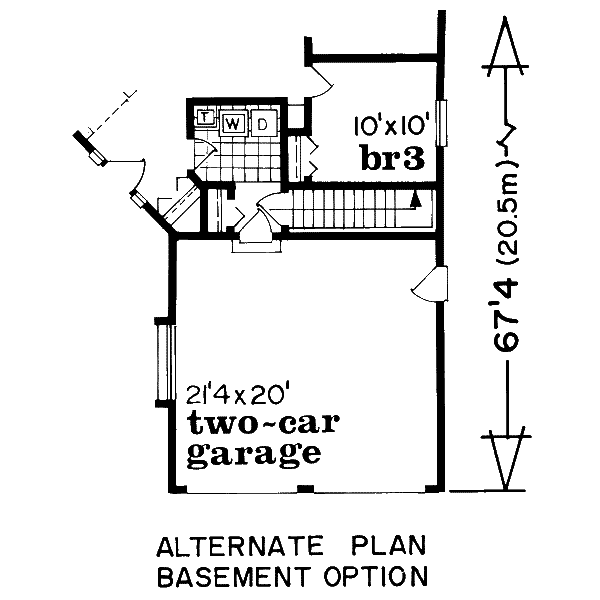 extra floor house blueprint