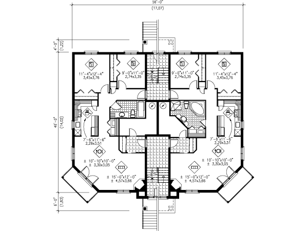 extra floor house blueprint