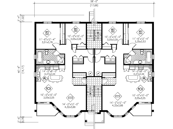 extra floor house blueprint