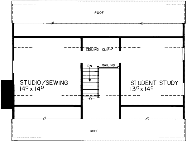 extra floor house blueprint