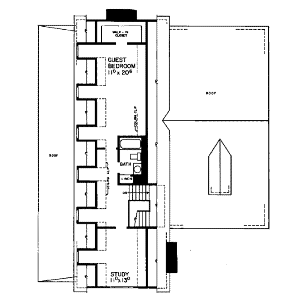 extra floor house blueprint