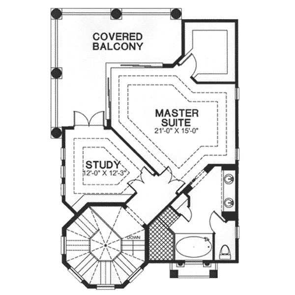 extra floor house blueprint
