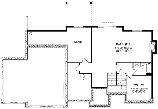 extra floor house blueprint