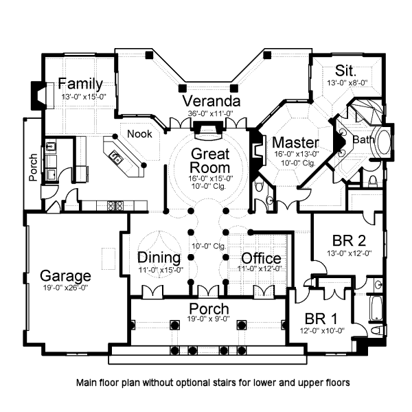extra floor house blueprint