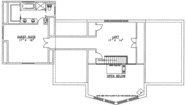 extra floor house blueprint