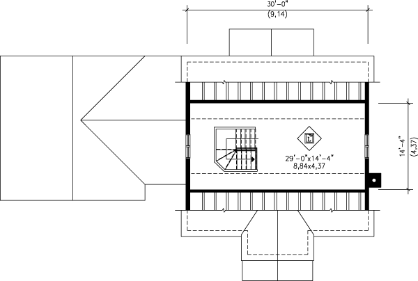 extra floor house blueprint
