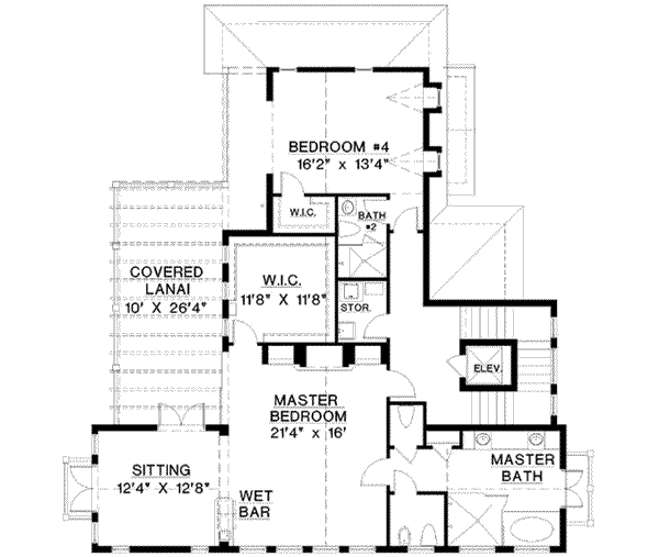extra floor house blueprint