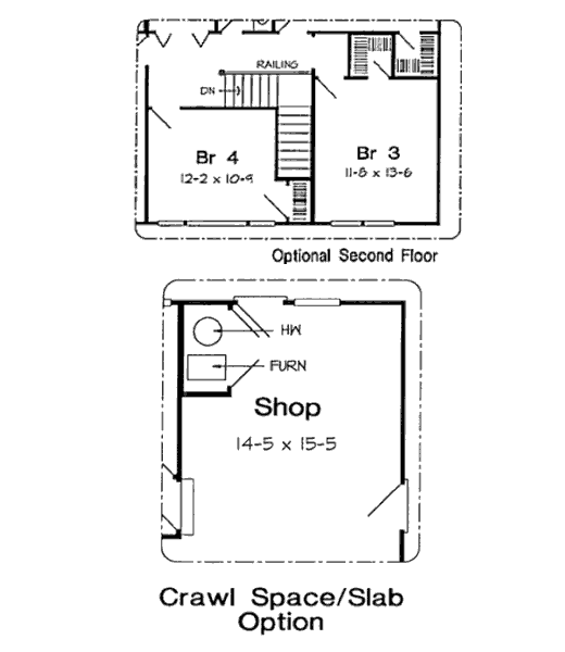 extra floor house blueprint