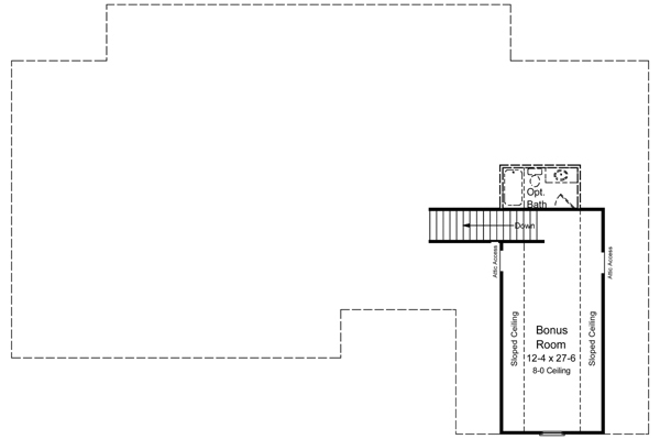 extra floor house blueprint