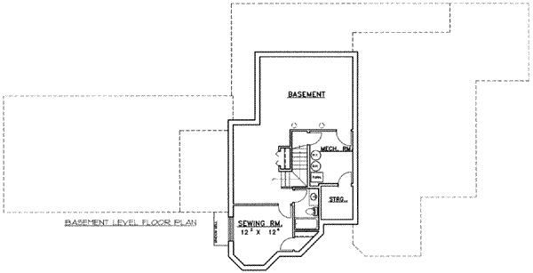 extra floor house blueprint