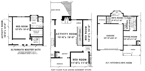 extra floor house blueprint