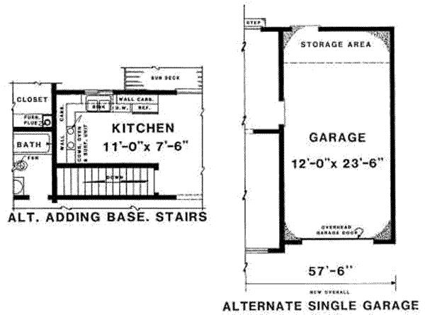 extra floor house blueprint