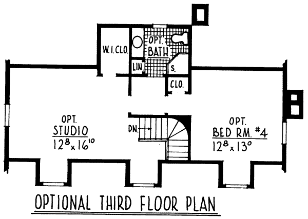 extra floor house blueprint