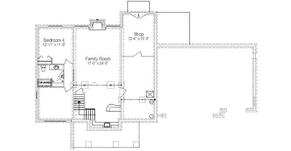 extra floor house blueprint