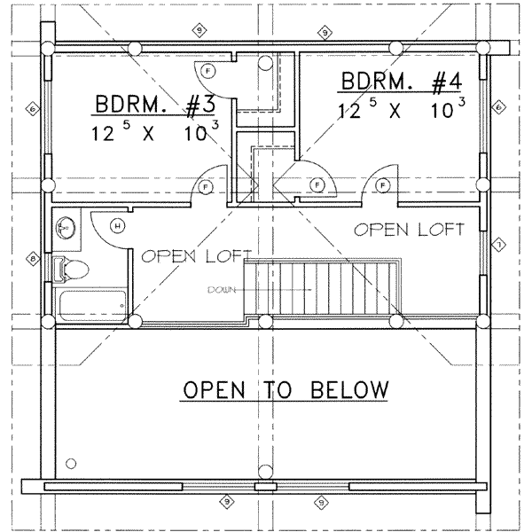 extra floor house blueprint