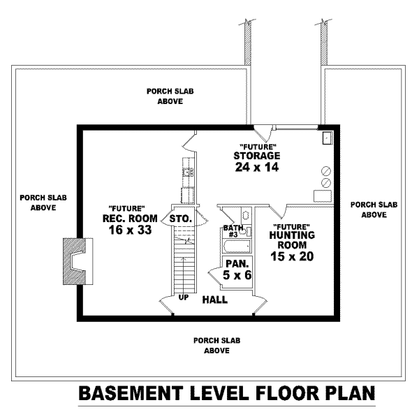 extra floor house blueprint
