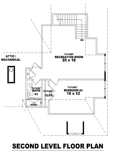 extra floor house blueprint