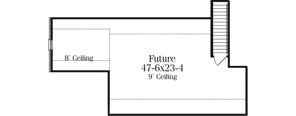 extra floor house blueprint
