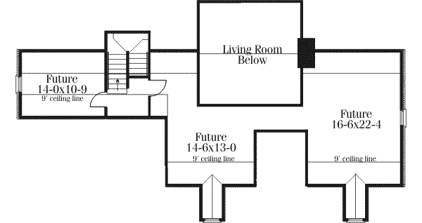 extra floor house blueprint