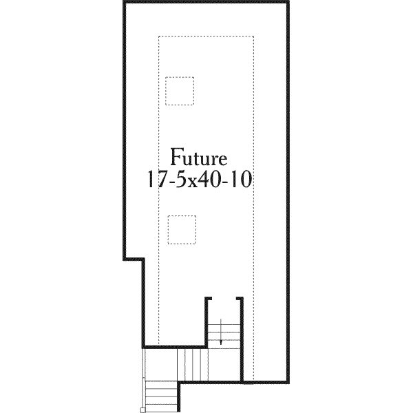extra floor house blueprint