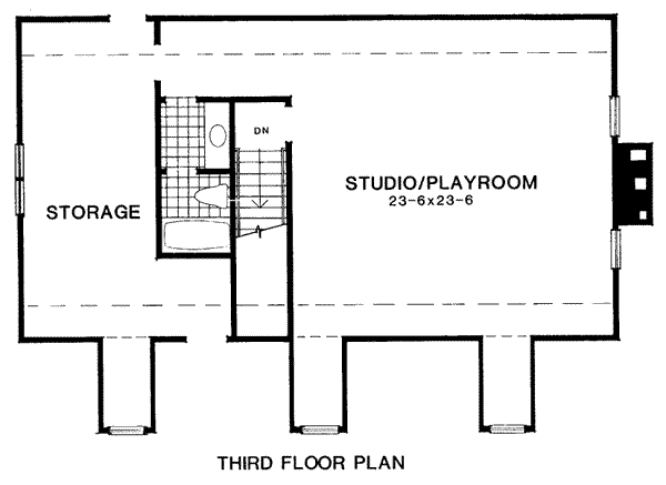 extra floor house blueprint