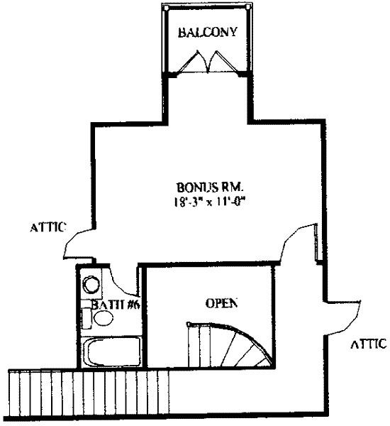 extra floor house blueprint