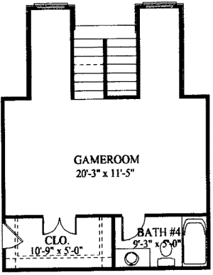 extra floor house blueprint