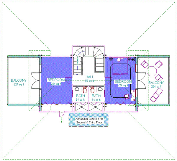extra floor house blueprint