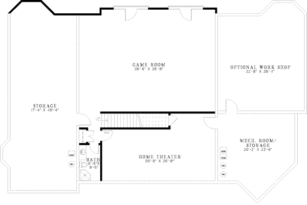 extra floor house blueprint