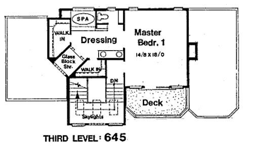 extra floor house blueprint