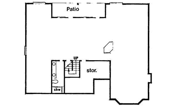 extra floor house blueprint